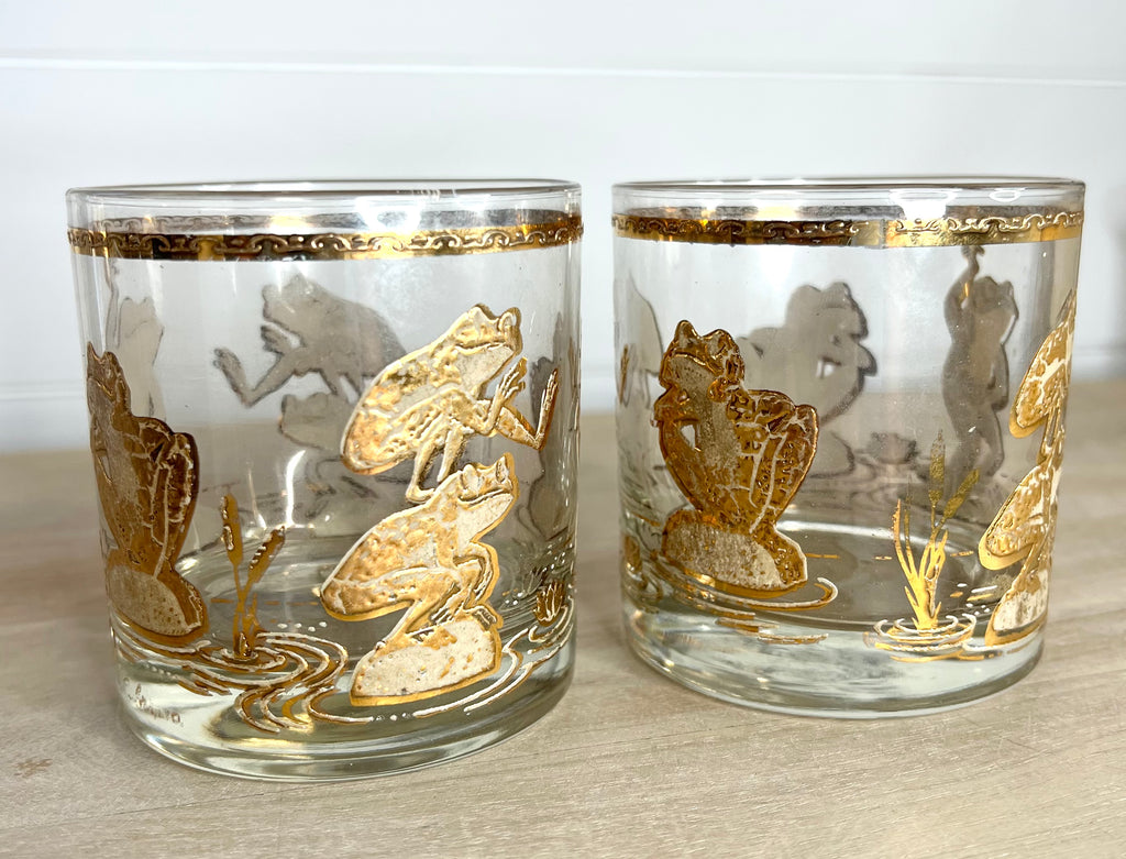 Culver, Signed Vintage Mid-Century Barware, 22K Gilded Gold Owls, High -  Abigail Fox Designs