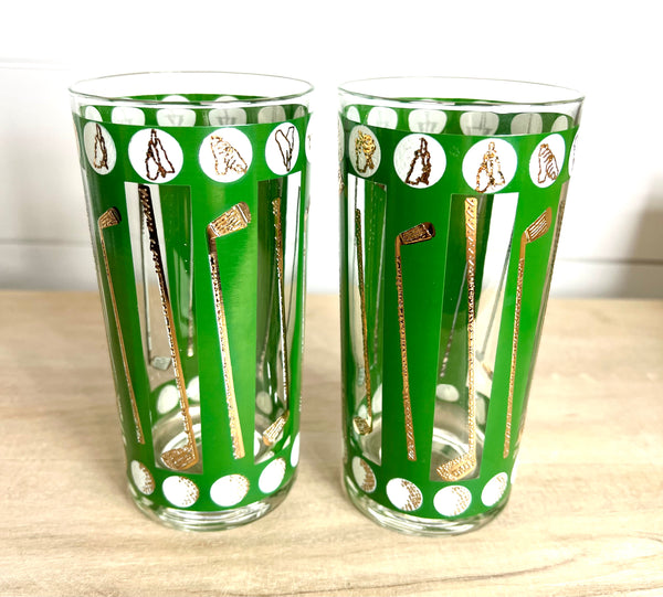 Extremely Rare, Vintage Mid Century Barware, Elixirs Highball